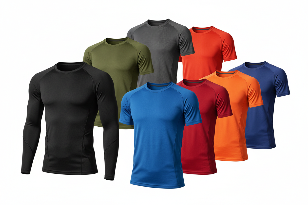 Men Activewear Tops